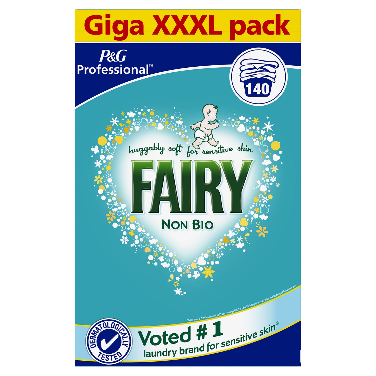 FAIRY WASHING POWDER NON BIO SENSITIVE SKIN 140W(C