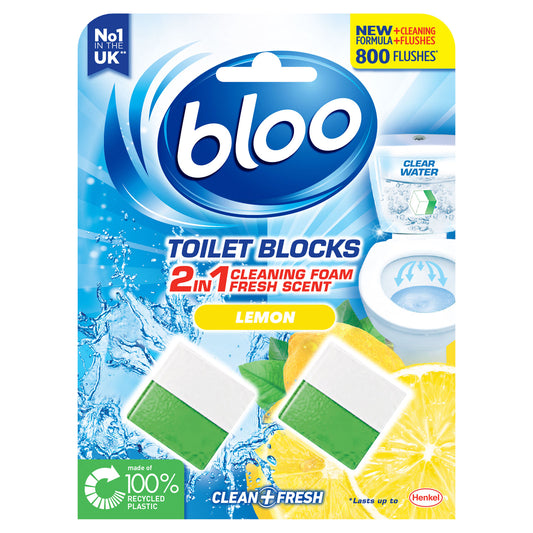 BLOO TOILET BLOCK LEMON CUBE
