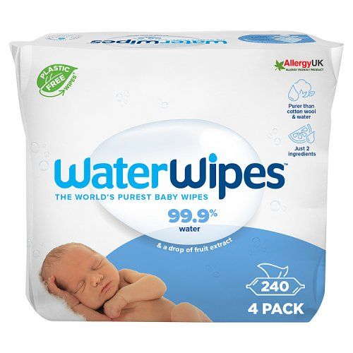 WATER WIPES 60'S 4PK (4X60)