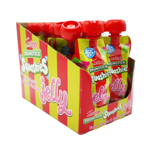 SWIZZELS SQUASHIES JELLY APPLE CHERRY12/02/25(H)D