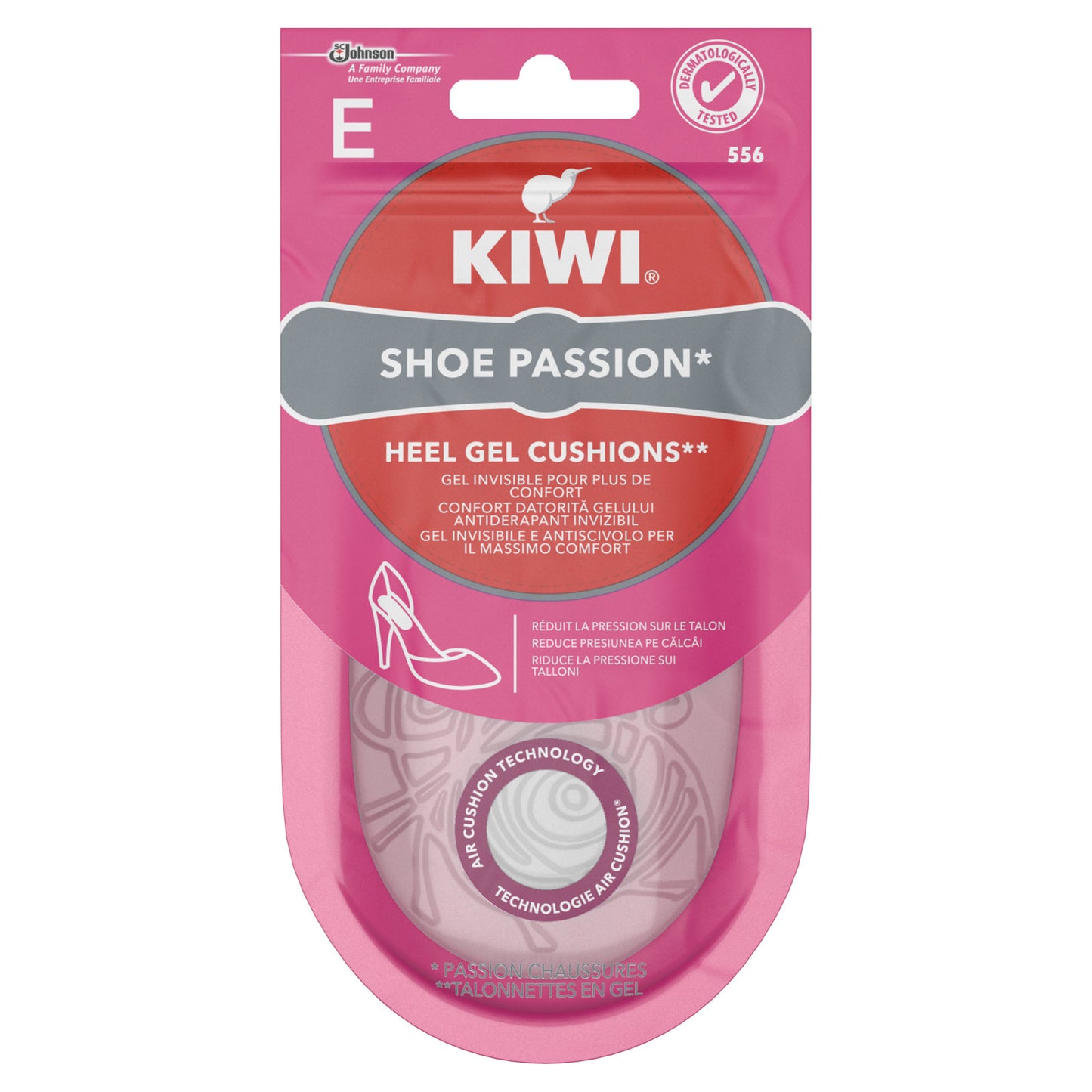 KIWI SHOE PASSION GEL HEEL CUSHIONS (C)