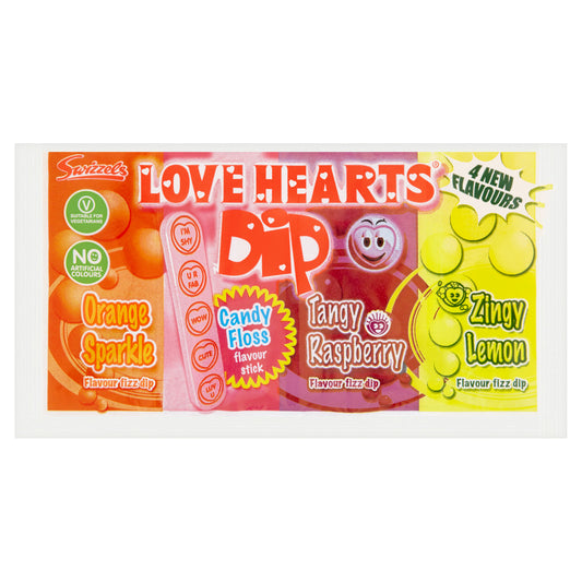 SWIZZELS LOVE HEARTS DIP  31/7/25