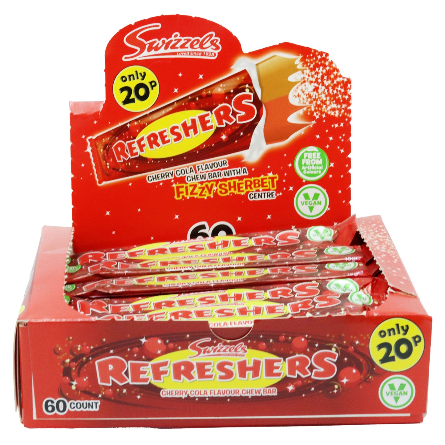 SWIZZELS REFRESHERS CHERRY COLA CHEW BAR 01/26