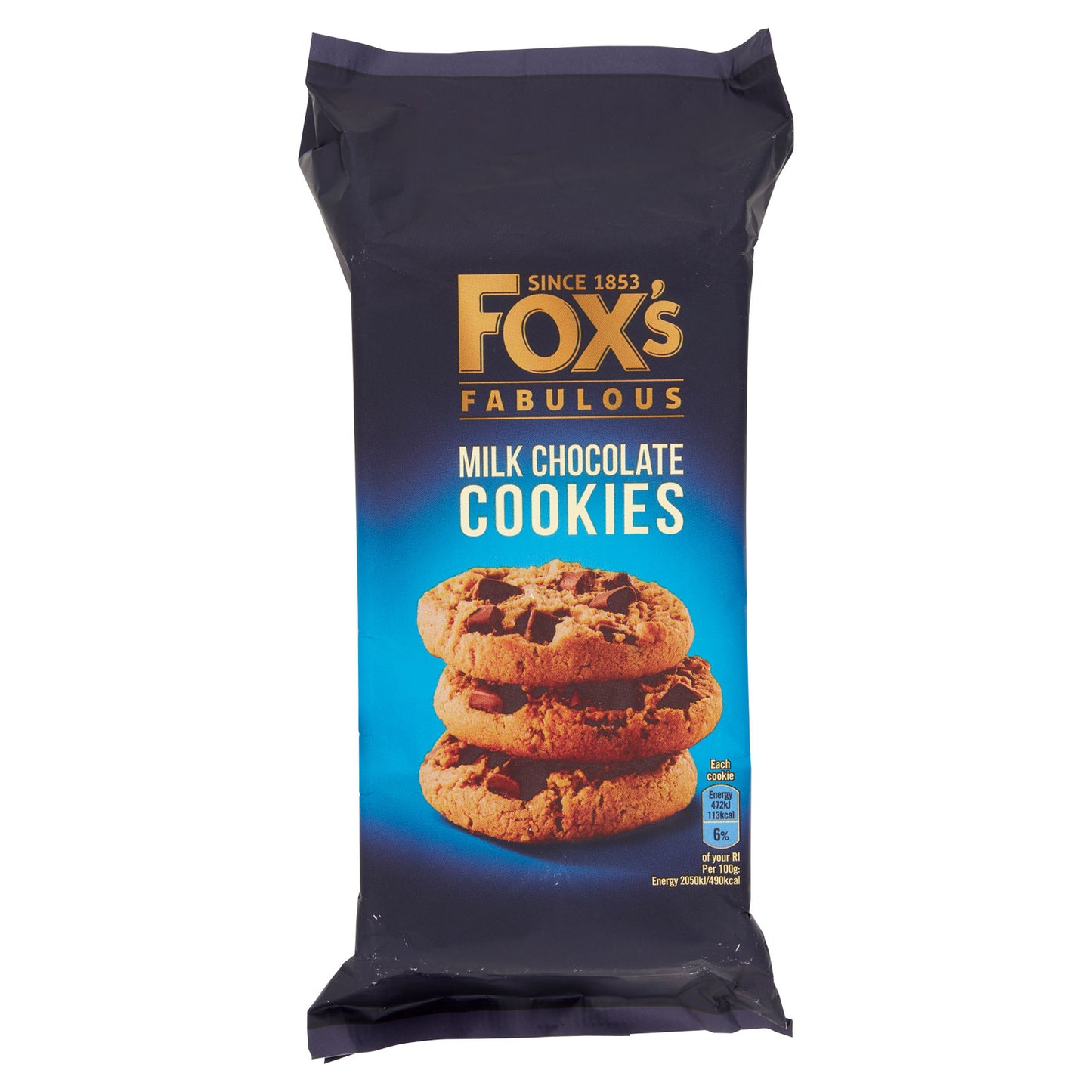 FOXS MILK CHOC CHUNK COOKIES 26/07/25