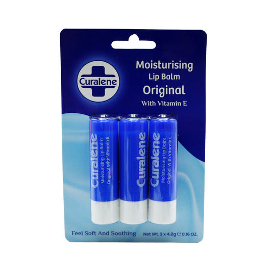 CURALENE LIP BALM ORIGINAL 3PK 09/27(C)