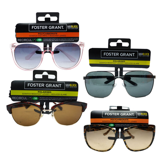 FOSTER GRANT SUNGLASSES ASST (C)