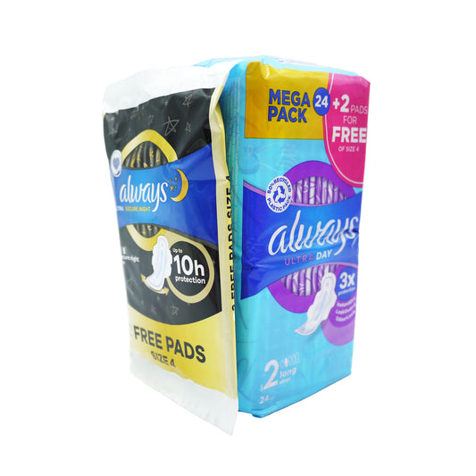 ALWAYS ULTRA LONG + 2 FREE ULTRA NIGHT (C)