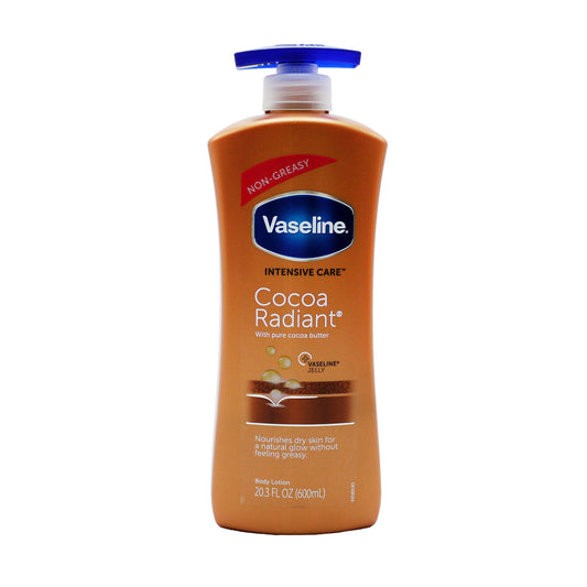 VASELINE LOTION 600ML COCOA RADIANT
