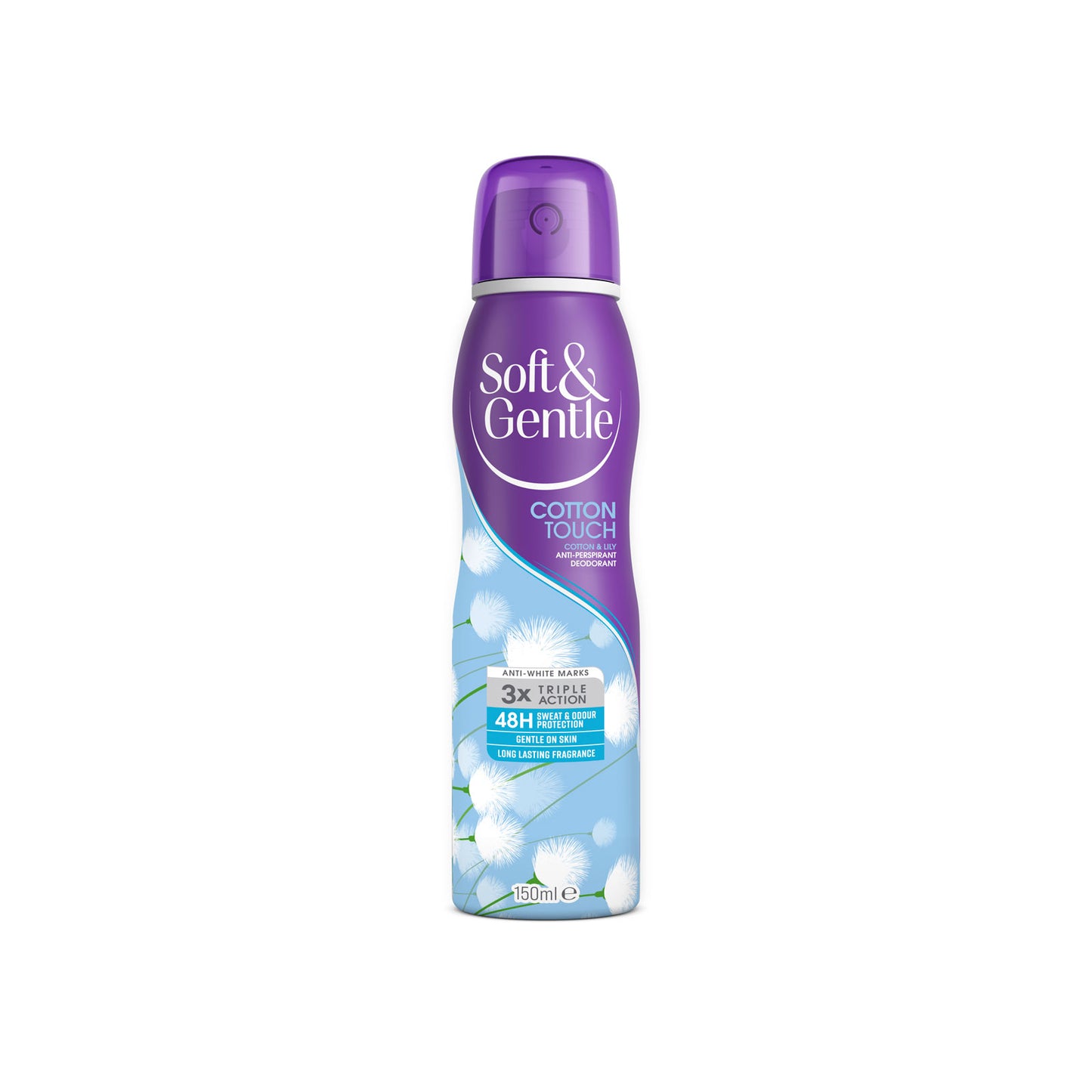 SOFT & GENTLE A/P DEODORANT COTTON TOUCH