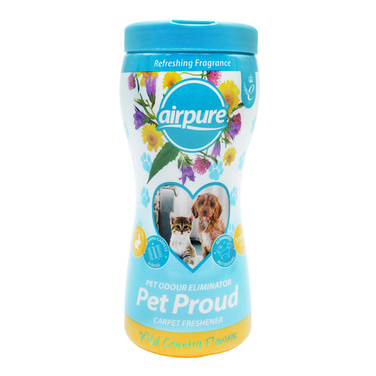 AIRPURE FRESHENER PET PROUD CARPET COUNTRY FLOWER