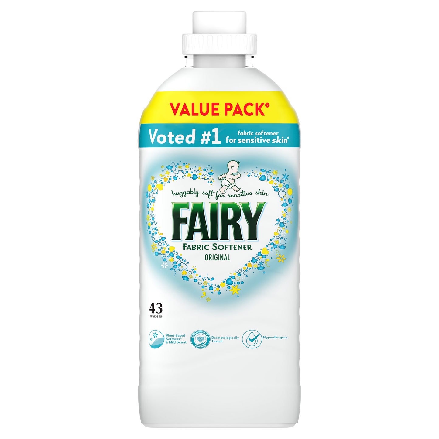 FAIRY FABRIC CONDITIONER 43 WASH ORIGINAL