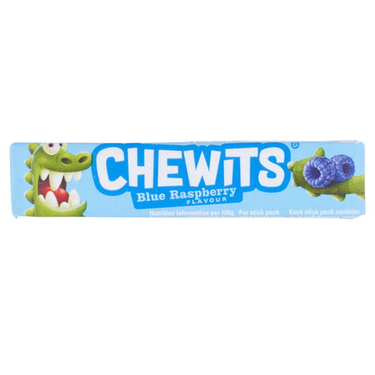 CHEWITS STICK BLUE RASPBERRY 12/25 (V)