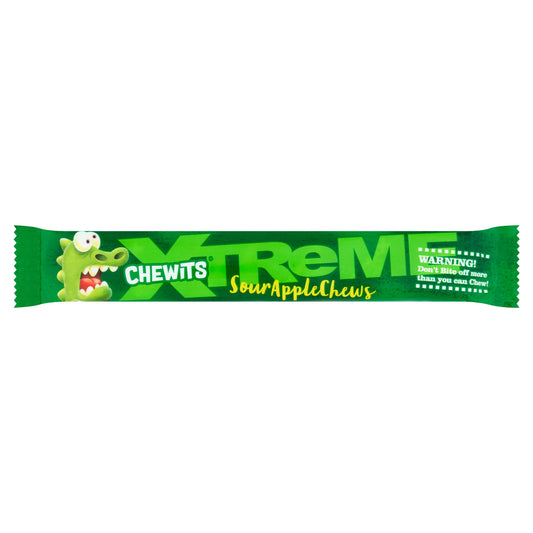 CHEWITS STICK XTREME SOUR APPLE  31/12/25