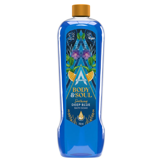 ASTONISH BATH SOAK DEEP BLUE  14/7/28(D)