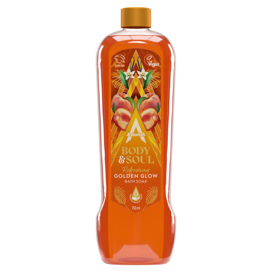 ASTONISH BATH SOAK 750ML GOLDEN GLOW