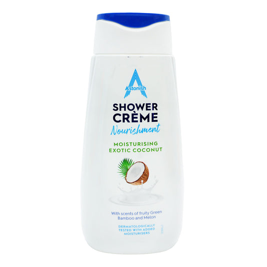 ASTONISH SHOWER CREAM COCONUT  08/05/28(D)