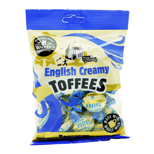 WALKERS ENGLISH CREAMY TOFFEES  18/03/26