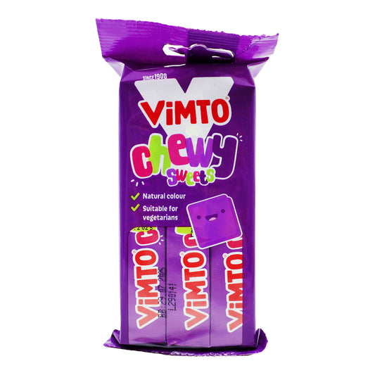 VIMTO CHEWY SWEETS 3 PACK 02/08/25