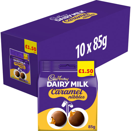CADBURY DAIRY MILK CARAMEL NIBB PM£1.50 11/09/25