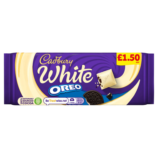 CADBURY WHITE OREO BAR PM £1.50  16/8/25