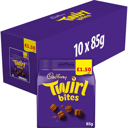 CADBURY TWIRL BITES PM £1.50  27/08/25