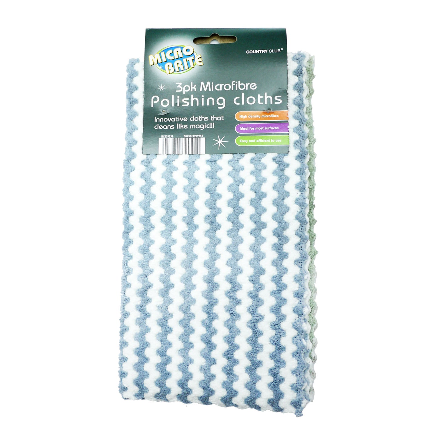 MICROBITE POLISHING CLOTH ZIG ZAG (R)