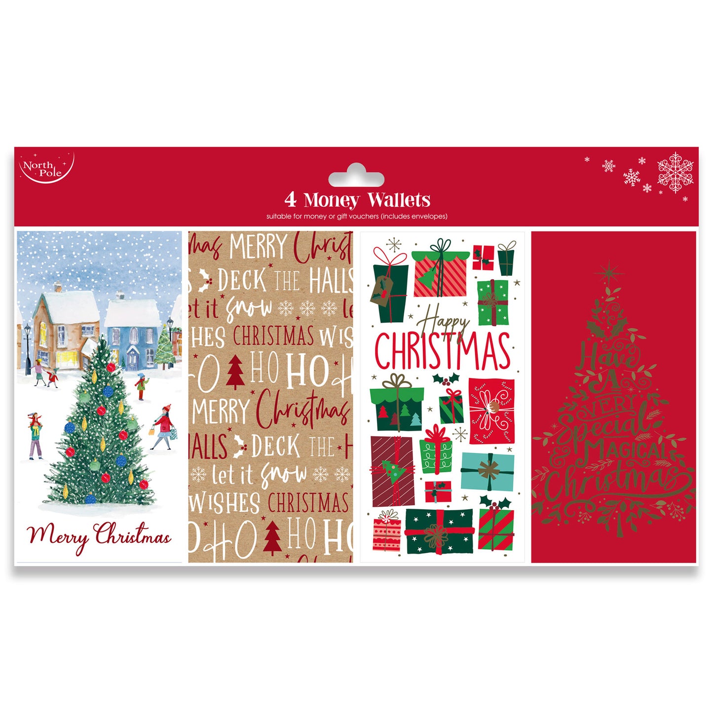 XMAS MONEY WALLET CONTEMPORARY (R)