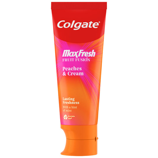 COLGATE TOOTHPASTE FRUIT FUSIONS MAX FRESH PEACH(C