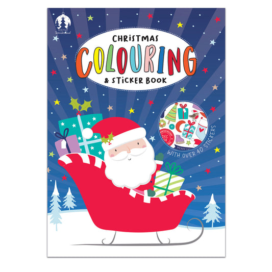 XMAS COLOURING & STICKER BOOK (R)
