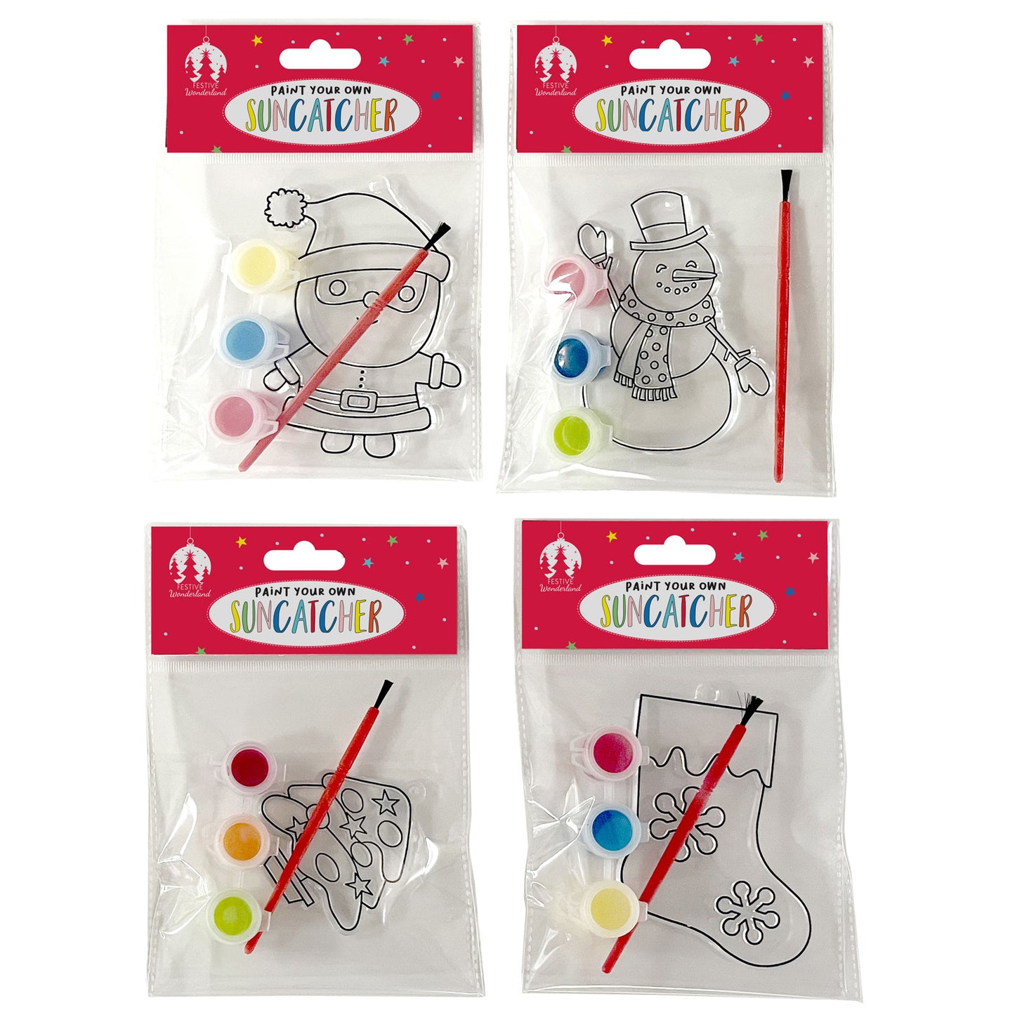 XMAS PAINT YOUR OWN SUNCATCHER (R)