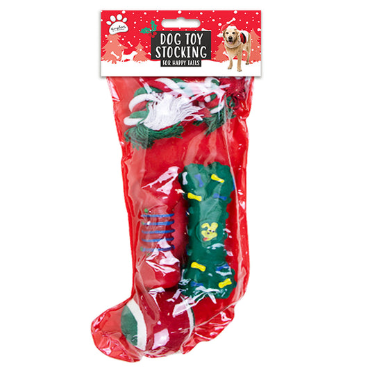 XMAS STOCKING DOG TOYS (R)