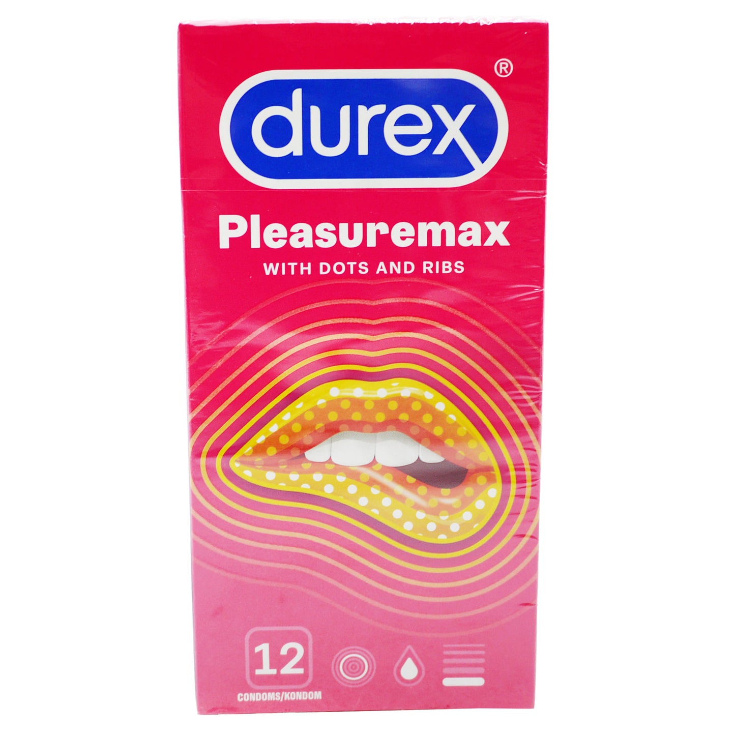 DUREX CONDOMS 12S PLEASURE MAX (6X12) (UK)