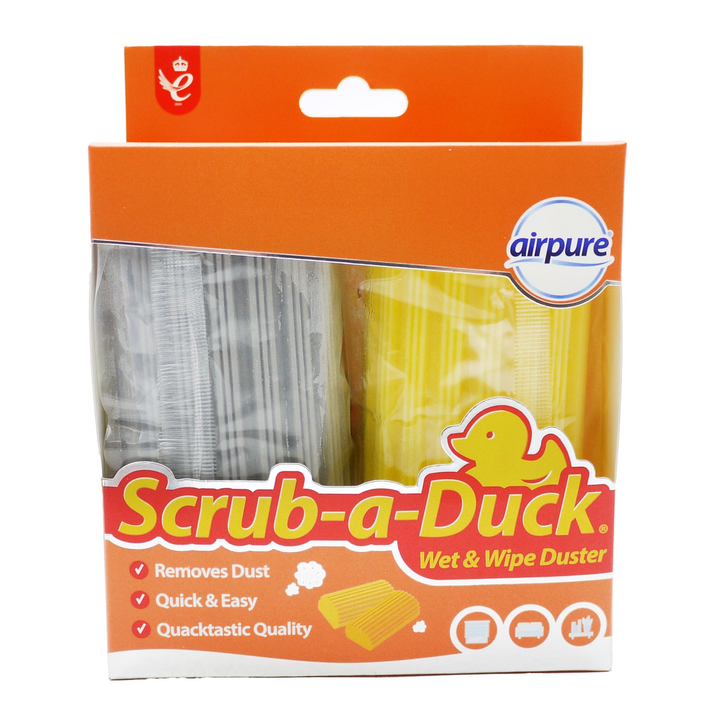 AIRPURE SCRUB A DUCK DUSTER WET & WIPE