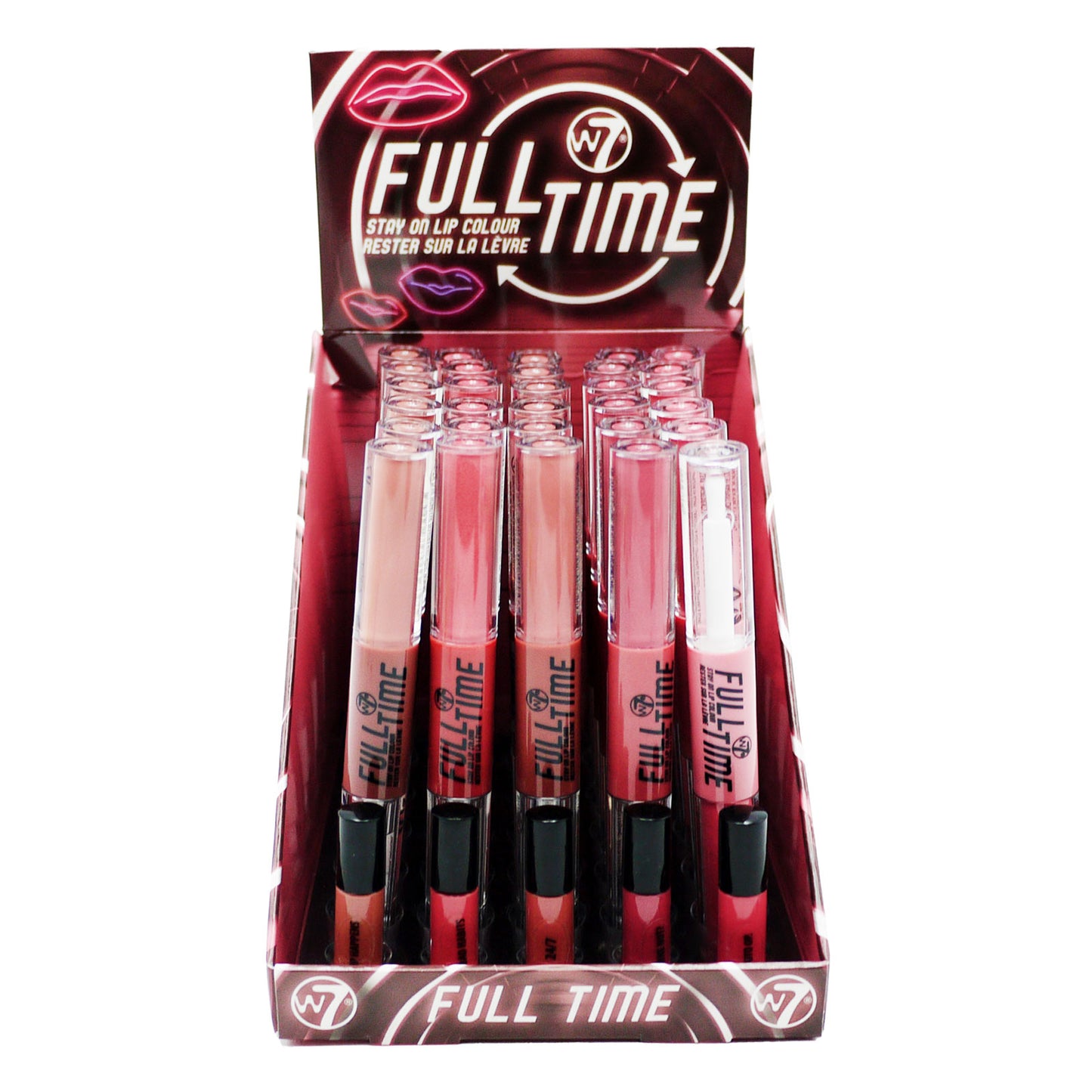 W7 LIP COLOUR FULL TIME - STAY ON LIPSTICK