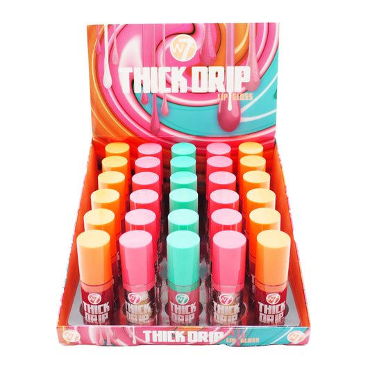 W7 LIP GLOSS THICK DRIP 3 COLOUR(D)