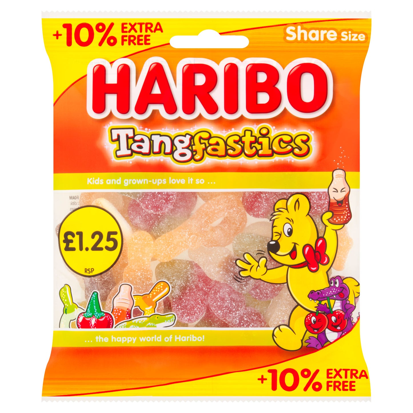 HARIBO TANGFASTICS PM £1.25 07/26