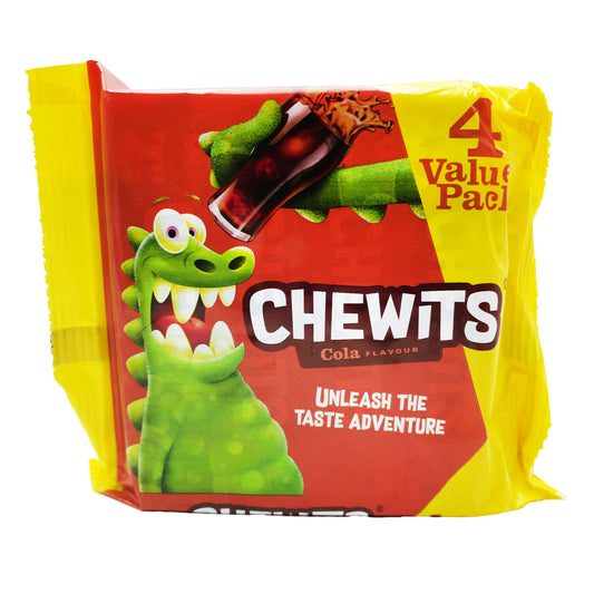 CHEWITS COLA 4PACK 07/25