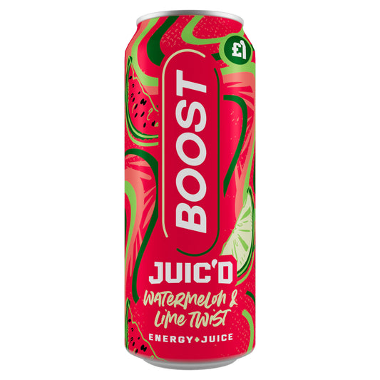 BOOST ENERGY JUICED WATERMELON PM £1  02/26