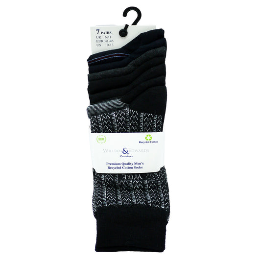 WILLIAM&EDWARDS SOCKS  PATTERN UK 6-11