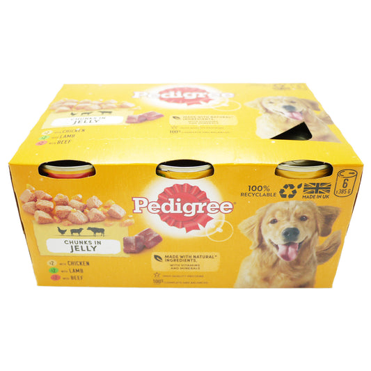 PEDIGREE DOG MIXED SELECTION IN JELLY 25/02/27