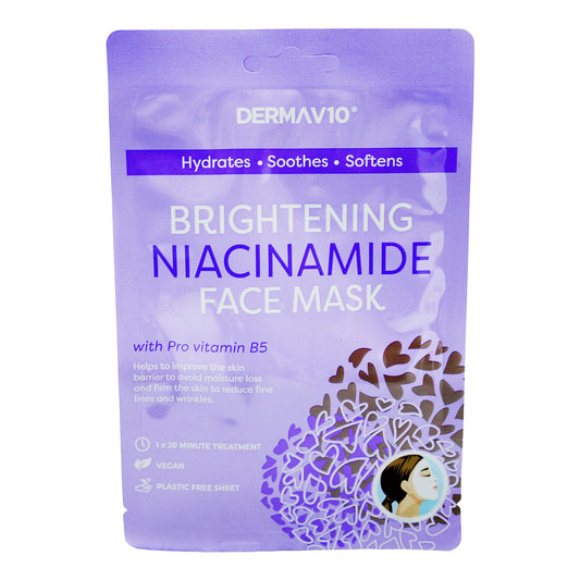 DERMA V10 NIACINAMIDE SHEET MASK