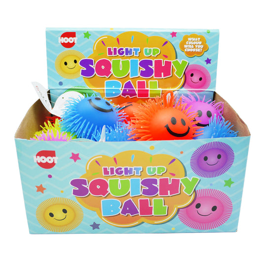 BALL LIGHT UP SQUISHY IN DISPLAY (R)
