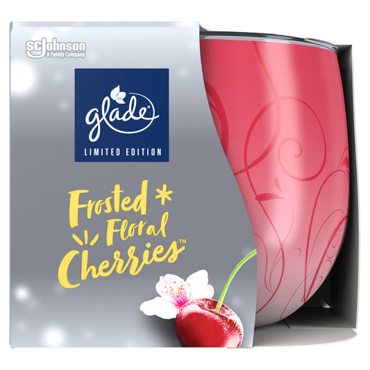 GLADE CANDLE WARM FROSTED CHERRIES (C)