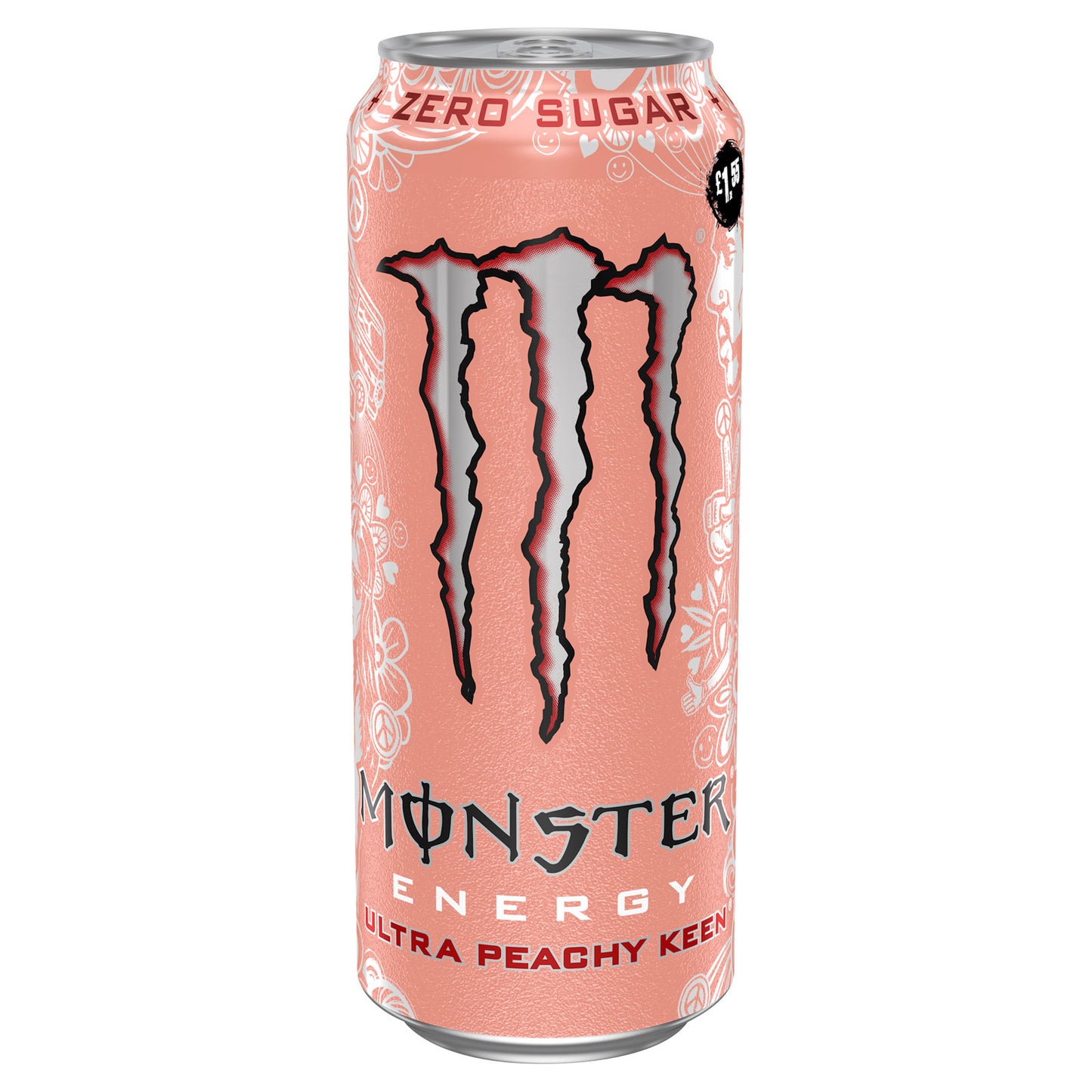 MONSTER ULTRA PEACHY KEEN PMP £1.55 03/09/26