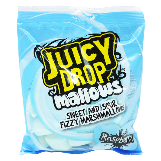 BAZOOKA JUICY DROP MALLOWS RASPBERRY(D)  15/12/25