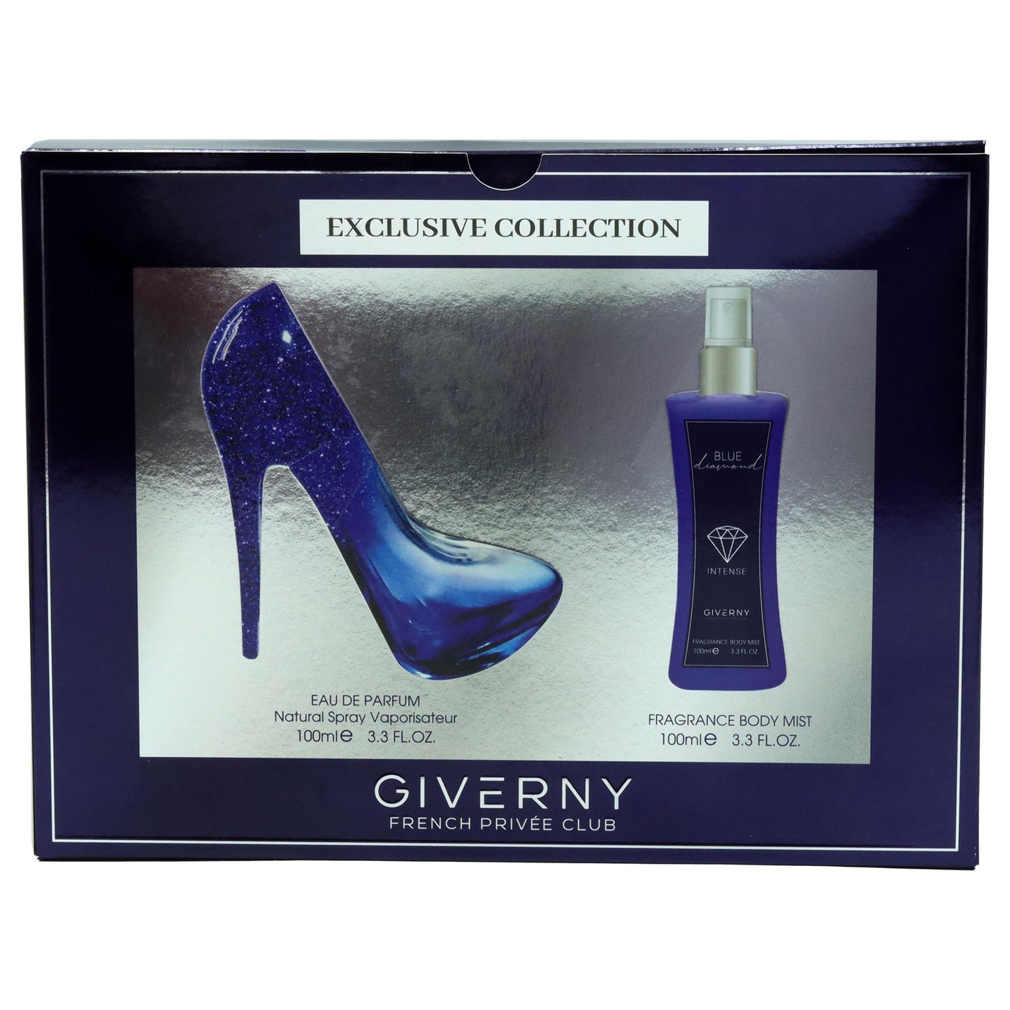 GIVERNY BLUE DIAMOND 100ML EDP & 100ML BM