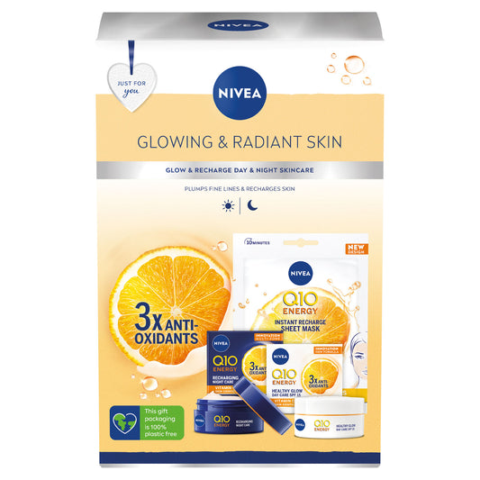 NIVEA LADIES GIFT SET GLOW Q10 (C)