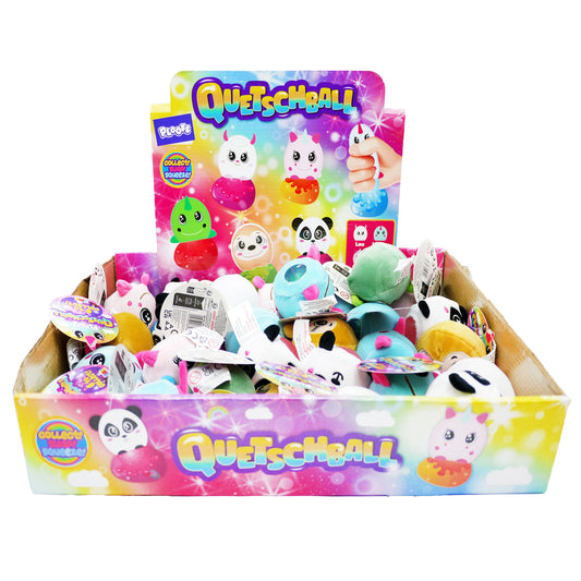 PLUSH GLITTER SQUISHY IN DISPLAY (C)