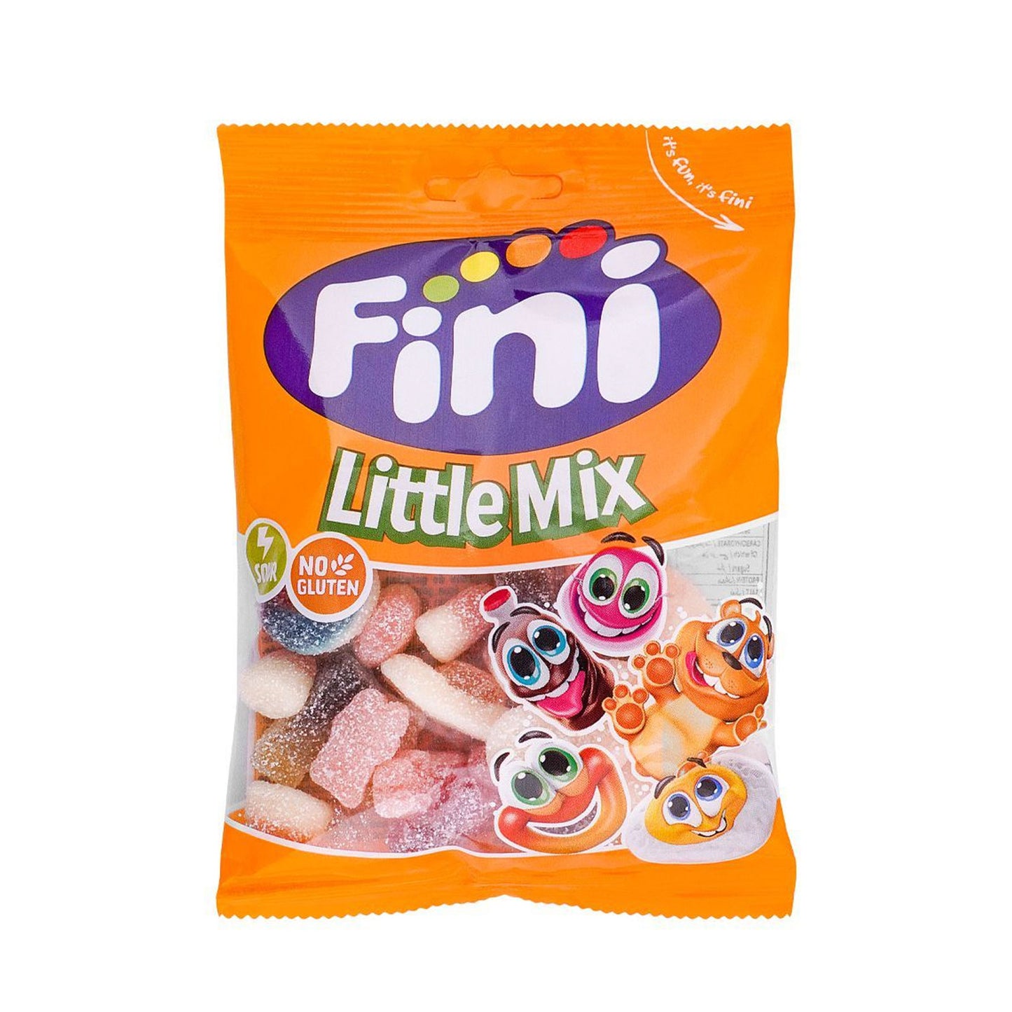 FINI FIZZY JELLY SOUR LITTLE MIX (H) 08/26
