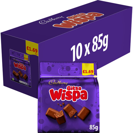 CADBURY BITSA WISPA BAG PM £1.69  01/01/26